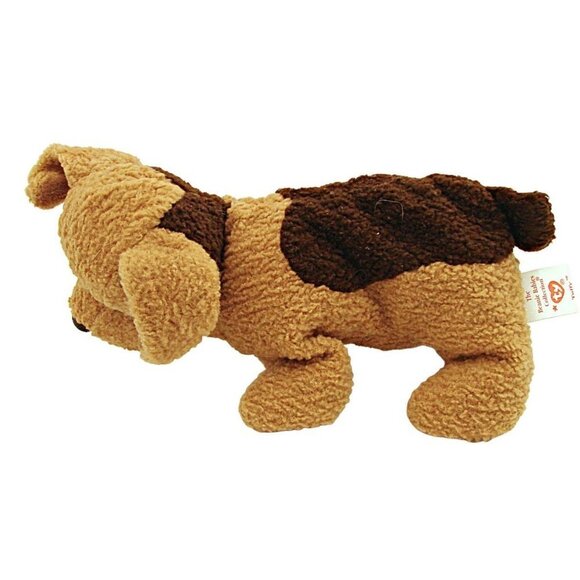 Vintage 1996 TY Beanie Babies Brown Tuffy Terrier Dog Collector Plush Security - Picture 2 of 8